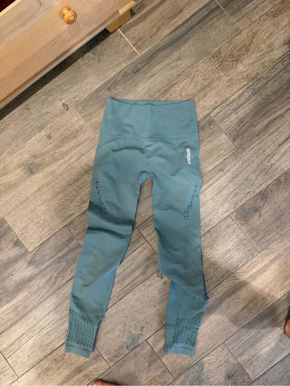 Gymshark Teal Seamless Leggings
